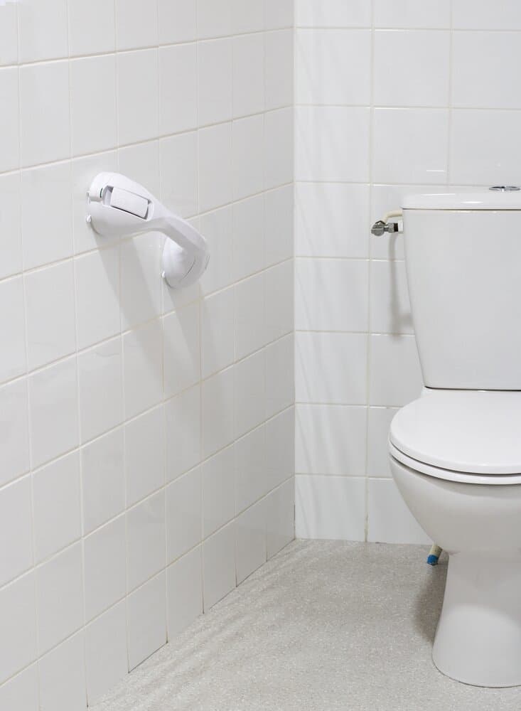 Barre d'appui à  ventouses