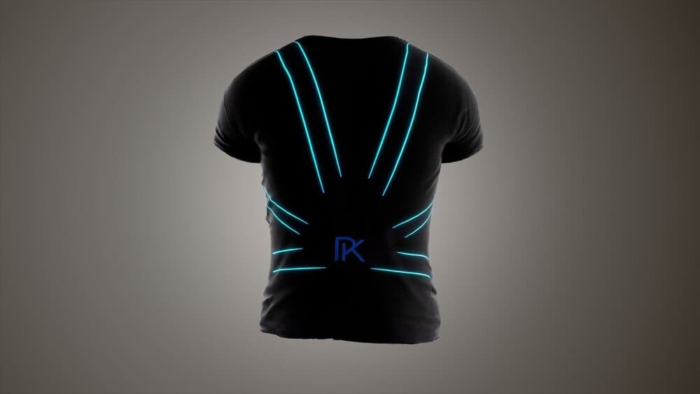 T-shirt discret postural