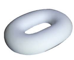 Coussin Ovale percé