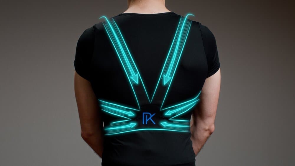 T-shirt discret postural