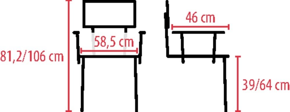 Fauteuil de douche pliant rembourré